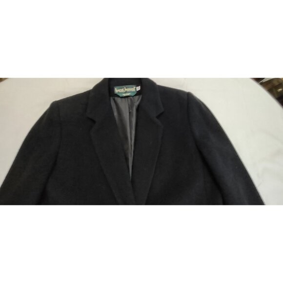 VTG Harve Benard By Benard Holtzman Blazer Women Sz 6 Wool Single Button Black - Picture 3 of 12